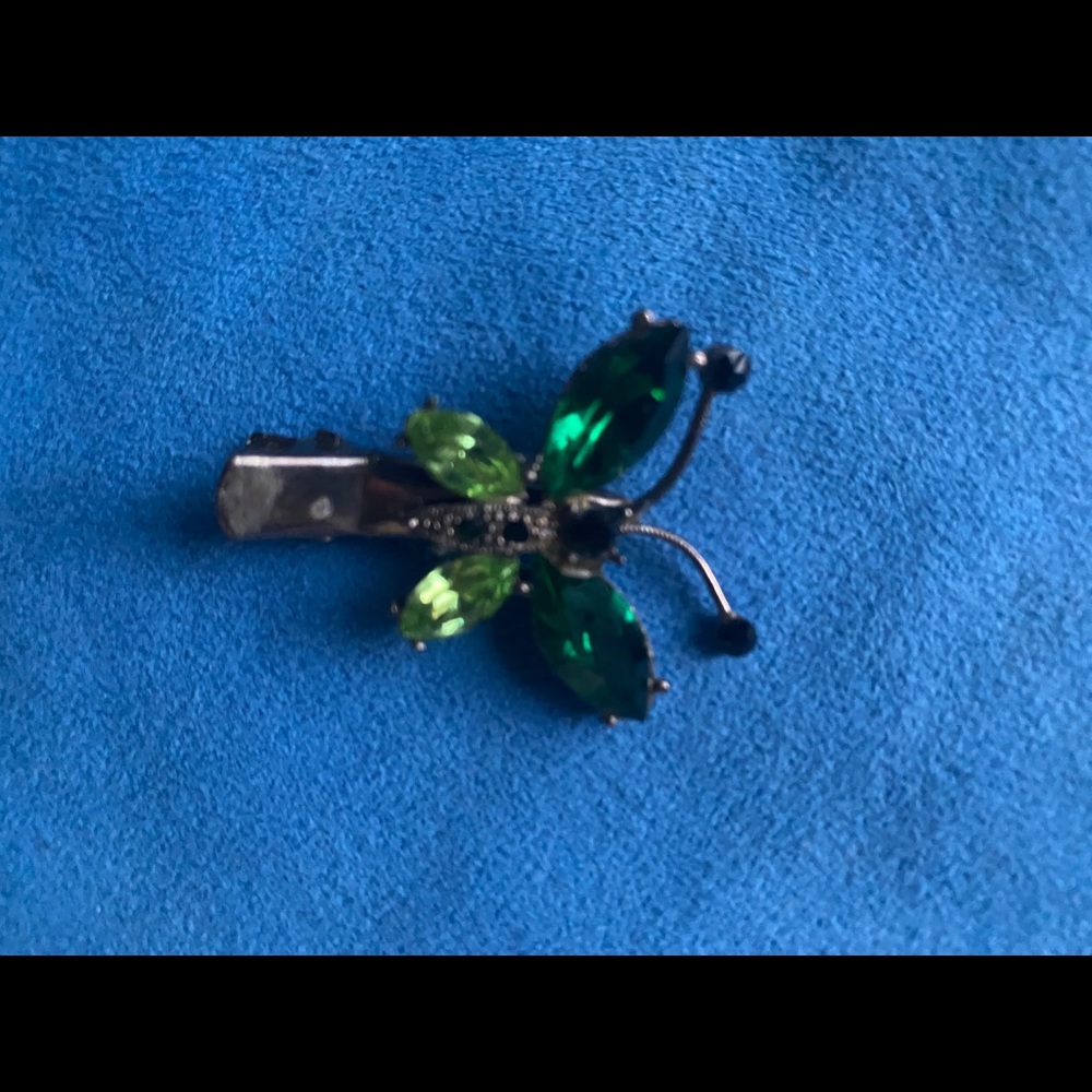 5 1inch Rhinestone barrettes - Picture 6 of 7